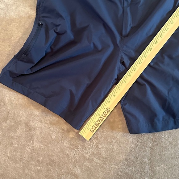 ORVIS Mens Size 38 Navy Blue Outdoor Quick Dry Side Zip Pocket Shorts - Picture 7 of 8